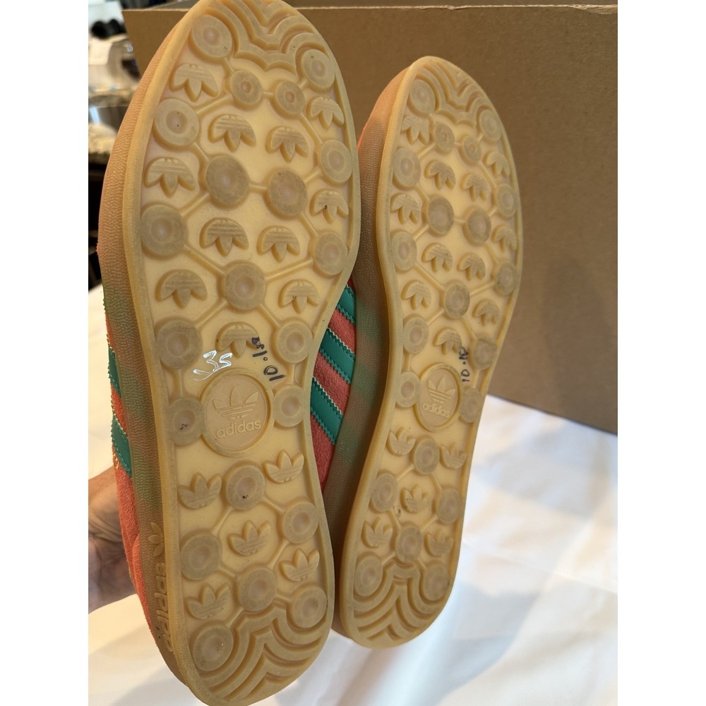Adidas Gazelle Scarlet Court Green Mens 11 NWOB - Picture 2 of 7